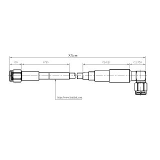 HS-SMAM To SMAM(RA) With HS-FL402 Cable XXcm (18G)_web3